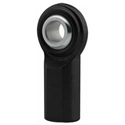 FEMALE ALUM ROD END R/H 1/2"THREAD 1/2"HOLE BLACK FK CFX8