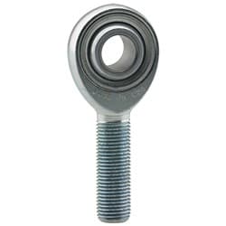 CHROME MOLY ROD END 7/8-14 L/H MALE, 7/8" HOLE, TEFLON FKROD - JMXL14T