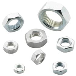 JAM NUT STEEL 1/4-28 L/H 7/16 HEX FK ROD - SJNL04