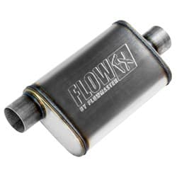FLOWFX STAINLESS 3.00" MUFFLER OFFSET IN / CENTER OUT FLOWMASTER - 71229