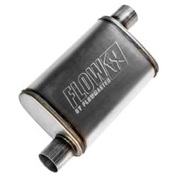 FLOWFX STAINLESS 2.50" MUFFLER OFFSET IN / OFFSET OUT FLOWMASTER - 71236