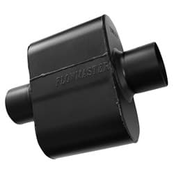 SUPER 10 SERIES STAINLESS 2.50 MUFFLER CENTRE IN / CENTRE OUT FLOWMASTER - 842515