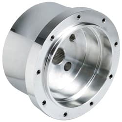 FLAMING RIVER 9 BOLT ADAPTER SUIT FORD COLUMN POL ALUM FLAMING - FR20113FD