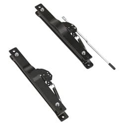 GLIDE 1928-34 FORD SEAT SLIDER PR DOUBLE LOCKING POWDER COAT GLIDE - S-30