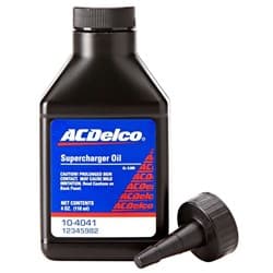 AC DELCO SUPERCHARGER OIL 118 ML BOTTLE SUIT LSA 6.2L V8 GM12345982