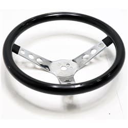 GRANT CLASSIC CRUISN WHEEL 3-1/2 DISH, 13-1/2 DIA BLACK GRANT - 502