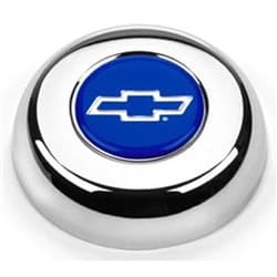 GRANT CHROME HORN BUTTON CHEV FITS CLASSIC OR CHALLENGER GRANT - 5630