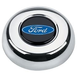 GRANT CHROME HORN BUTTON FORD FITS CLASSIC OR CHALLENGER GRANT - 5685