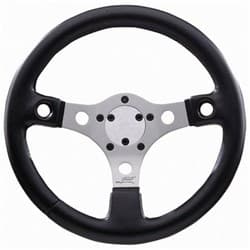 GRANT PERFORMANCE GT WHEEL 13 SILVER, 2 X HOLES FOR BUTTONS GRANT - 663