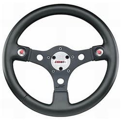 GRANT PERFORMANCE GT WHEEL 13 BLACK, 2 X HOLES FOR BUTTONS GRANT - 673