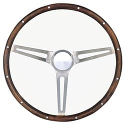 GRANT CLASSIC NOSTALGIA WHEEL HARDWOOD, 15DIA, 4-1/8 DISH GRANT - 967-0
