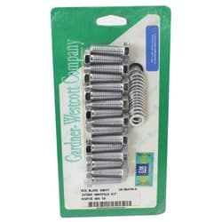 CHEV INTAKE MANIFOLD BOLT SET SUIT BIG BLOCK CHROME *NOTES* GARDENER - 10-56479-H