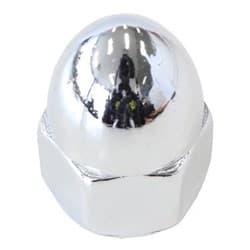 5/16-18 ACORN NUT CHROME CHROME PLATED AMER COURSE GARDENER - 21548