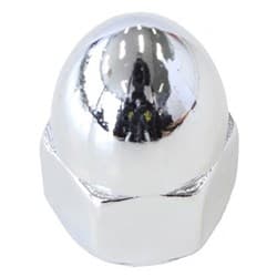 5/16-24 ACORN NUT CHROME CHROME PLATED AMER FINE THREAD GARDENER - 21549