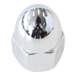 3/8 -24 ACORN NUT CHROME CHROME PLATED AMER FINE THREAD GARDENER - 21551