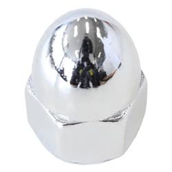 1/2-20 CHROME ACORN NUT CHROME PLATED AMER FINE THREAD GARDENER - 21555