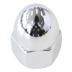 3/4-10 CHROME ACORN NUT CHROME PLATED AMER COARSE GARDENER - 21560