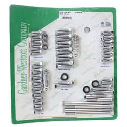 MOPAR SMALL BLOCK ENGINE DRESS UP KIT CHROME PLATED GARDENER - 23-56330-H