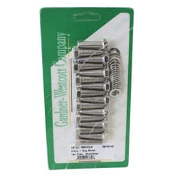 CHEV INTAKE MANIFOLD BBC BOLT KIT S/STEEL HEX GARDENER - 56479-HS