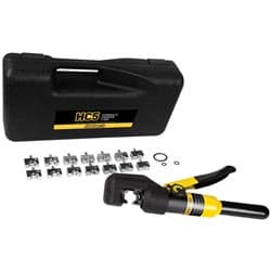 HC5 HYDRAULIC CRIMPER 00 AWG TO 12 AWG CABLE HALTECH / HT-070306