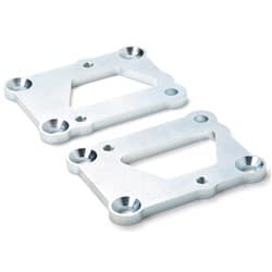 LS ENGINE MOUNT BRACKETS SWAP SBC 3 " FORWARD, STEEL HOOKER / 12622HKR
