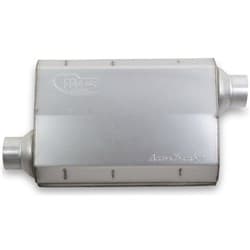 AERO CHAMBER MUFFLER 2.5" OFFSET INLET / OFFSET OUTLET HOOKER - 21504HKR