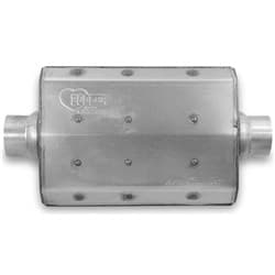 AERO CHAMBER MUFFLER 3" CENTRE INLET/CENTRE OUTLET HOOKER - 21506HKR
