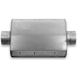 AERO CHAMBER MUFFLER 3.5" CENTRE INLET / CENTRE OUTLET HOOKER - 21507