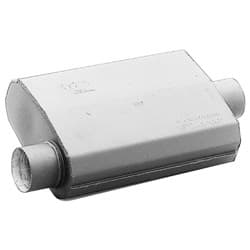 MAXIMUM FLOW MUFFLER 3" CENTRE / OFFSET REVERSIBLE HOOKER - 21605HKR