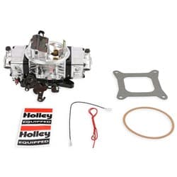 HOLLEY 650 CFM DOUBLE PUMPER 4150 ULTRA  CARBURETTOR BLACK HOLLEY - 0-76650BK