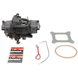 HOLLEY 650 CFM DOUBLE PUMPER 4150 ULTRA  HARD CORE GREY HOLLEY - 0-76650HB