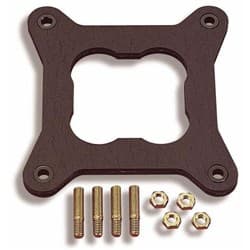 4 BARREL TBI BASE GASKET 5/16" THICK, INCL STUDS & NUTS HOLLEY - 108-12