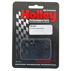 FUEL BOWL SCREW GASKETS PACK OF 20 HOLLEY - 108-2-20