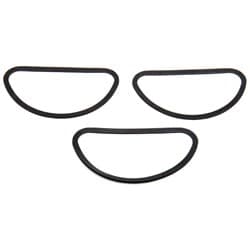HOLLEY D-SHAPED AIR CLEANER GASKET ONLY 3-PACK HOLLEY - 108-71