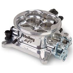 HOLLEY MPFI THROTTLE BODY POLISHED HOLLEY - 112-588