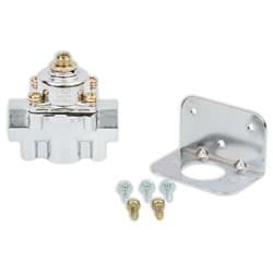 HOLLEY BLUE REGULATOR 4.5-9PSI 1 IN, 2 OUT (3/8 NPT) HOLLEY - 12-803