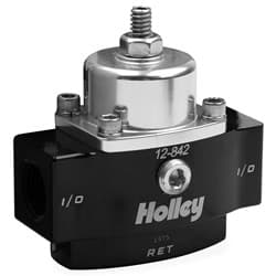 REGULATOR  BILLET 4.5-9 PSI BYPASS REG 3/8 NPT HOLLEY - 12-842