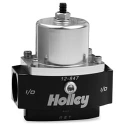 REGULATOR  BILLET 4.5-9 PSI INLET/OUTLET -10 RETURN -8AN HOLLEY - 12-847