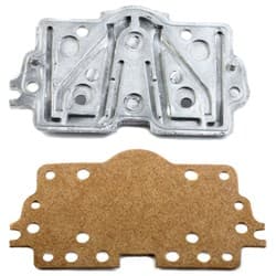 SECONDARY METERING PLATE .081 MAIN, .040 IDLE HOLLEY - 134-21