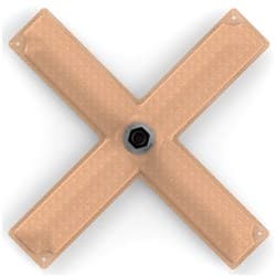 HOLLEY HYDRAMAT RECT 15"X15" CENTER OUTLET 3/8NPT HOLLEY - 16-100