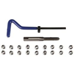 HOLLEY FUEL BOWL SCREW HELICOI L KIT INSERTS & TAP HOLLEY - 39870