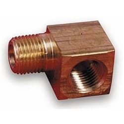 1/8 NPT 90 DEG FUEL PRESSURE GAUGE FITTING. HOLLEY - 26-69