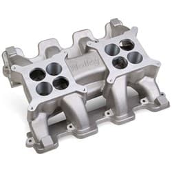 DUAL CARB INTAKE LS1 LS2 LS6 MID-RISE, DUAL PLANE, 2 x 4150 HOLLEY / HO300-120