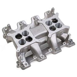 DUAL CARB INTAKE LS1 LS2 LS6 MID-RISE, DUAL PLANE, 2 x 4150 HOLLEY / HO300-121