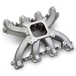 LS1-2-6 INTAKE MANIFOLD 4BBL SINGLE PLANE CATHEDRAL  PORT HOLLEY / HO300-132