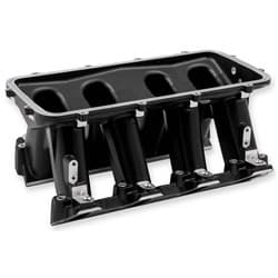 EFI HI-RAM BASE ONLY LS1 LS2 LS6 CATHEDRAL PORT. BLACK HOLLEY / HO300-227BK