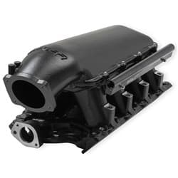 EFI HI-RAM INTAKE 351W 9.5" SUIT 95MM TB. BLACK HOLLEY / HO300-241BK