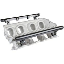 MANIFOLD BASE & FUEL RAIL KIT FOR ULTRA LOW RAM, LS1 LS2 LS6 HOLLEY / 300-602