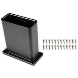 LS ULTRA LO-RAM BILLET BURST PANNEL DUCT HOLLEY / 300-608BK