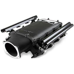 ULTRA LOW RAM INTAKE KIT, LS3 DUAL INJECTOR W/ BURST FLANGE HOLLEY / 300-684BK